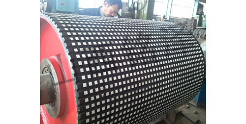 Pulley Ceramic Rubber Lagging SXMZ-PCL